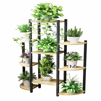 

Art Multi-storey Interior Decoration To Ground Shelf Household Flowerpot Frame Flower Airs A Living Room