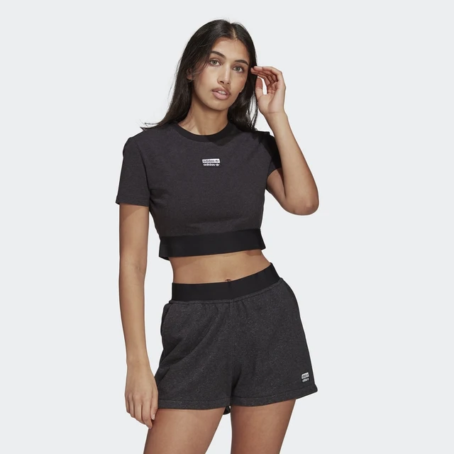 Kaus Crop TEE Adidas GN4324|Menjalankan 
