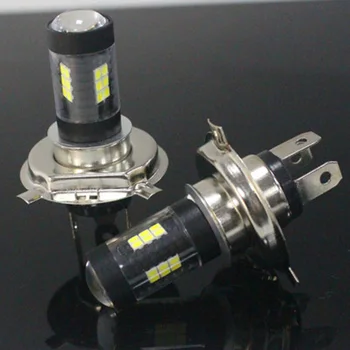 

Accessories LED Lights Car 2Pcs White H4/HB2 6500K 80W Daytime running Lamp
