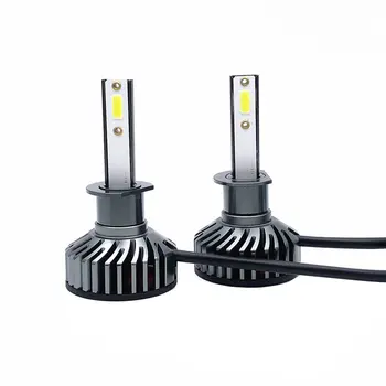 

F2 Car LED Headlight Beam Lamps Aluminum Conversion Kit 200W 48000LM 6000K Hi/Lo H1 MINI H1 LED Headlight Bulbs 2pcs