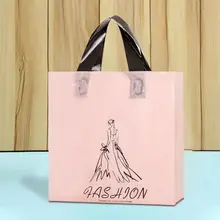 Женская, женская, Мужская одежда, подарочная упаковка, сумка, стильный принт, пластиковые сумки для покупок с ручкой, бутик