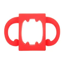 Детская Бутылочка Мягкая силиконовая универсальная ручка с широким горлышком многоцветная термостойкая бутылочка для кормления аксессуары