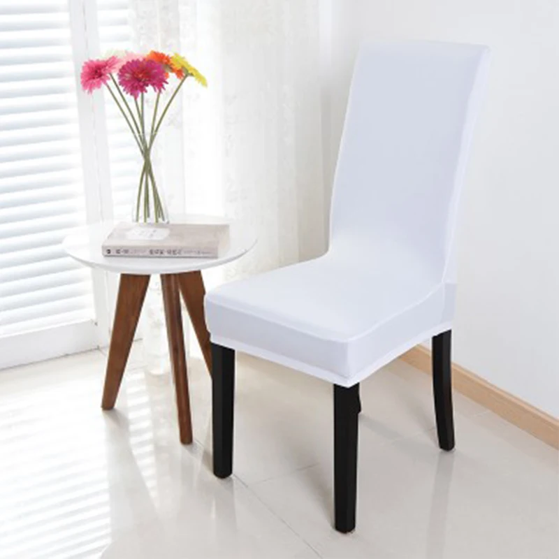 6 Color Stretch Seat Covers Wedding Banquet Dining Chair Cover