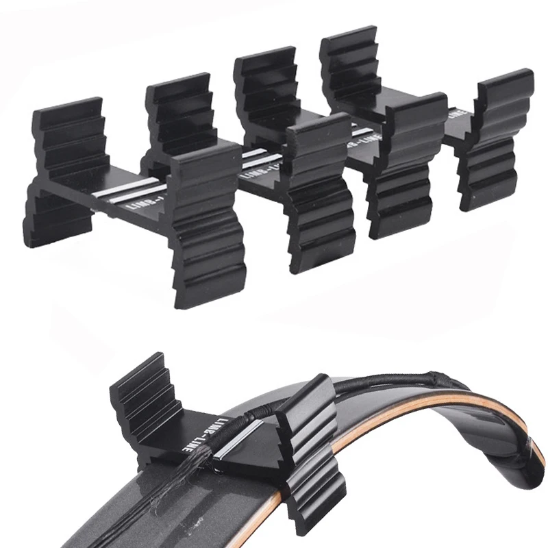 4-Piece Recurve Bow Limb Alignment Gauge – Center Shot Detector Tool For Tuning Recurve Bows