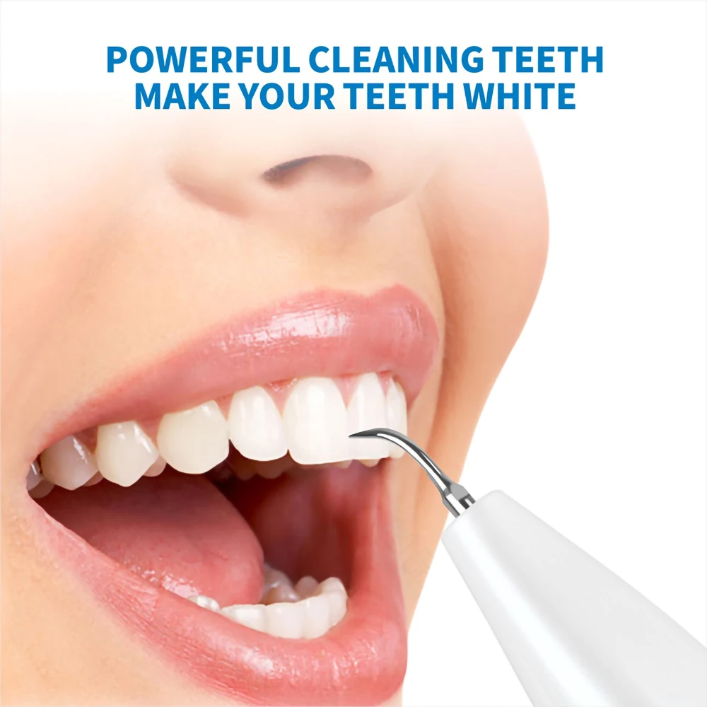 AZDENT Electric Ultrasonic Dental Scaler USB Rechargeable Teeth Cleaner Tooth Calculus Remover Waterproof Teeth Whitening Floss AZDENT Electric Ultrasonic Dental Scaler USB Rechargeable Teeth Cleaner Tooth Calculus Remover Waterproof Teeth Whitening Floss