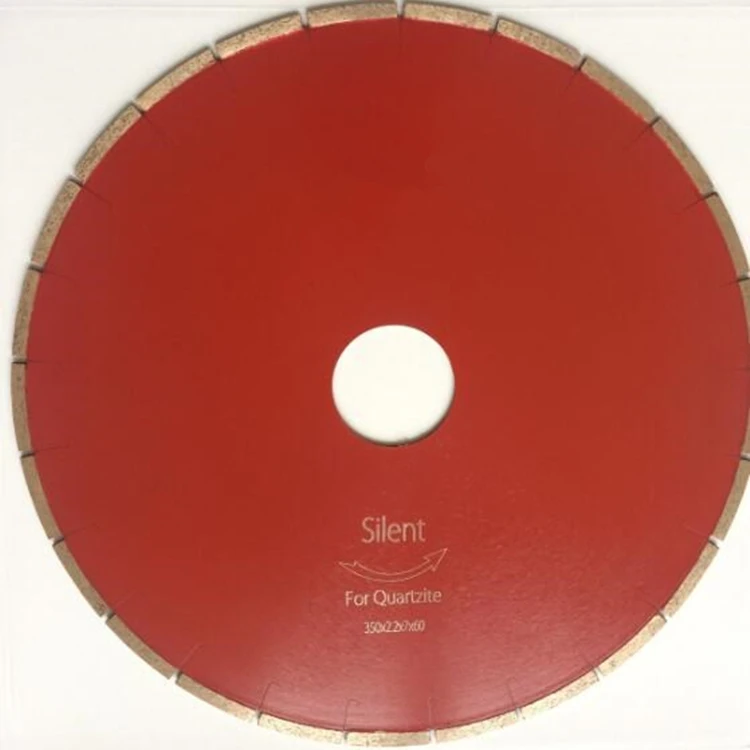 

DB21 Fish Hook Continuous Rim Diamond Saw Blades 14 Inch Segmented Quartz Cutting Disc Smooth Cutting Long Lifespan 1PC