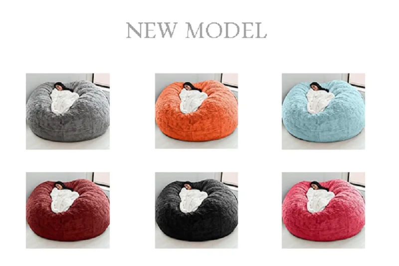 microsuede giant removable washable bean bag bed cover living room