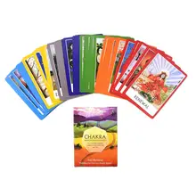 Карта Таро чакры, полная английская настольная игра, карта, загадочное гадание, игра, игра, доска, карты оракула, колода