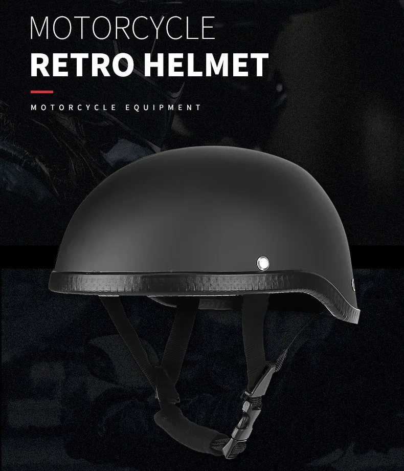 Мото rcycle Шлем Винтаж Ретро cascos para мото скутер, безопасная теплая шляпа Открытый шлем