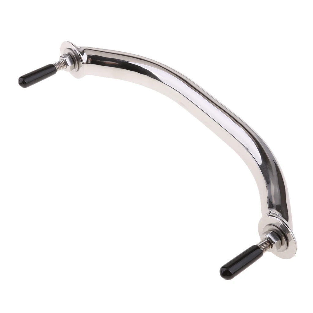 4pcs Heavy Duty Boat Handrail/Grab Rail Handle Round Tube 8 inch - Marine/Yacht/RV 316 Stainless Steel