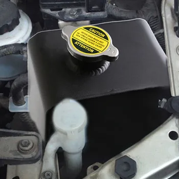 

2.5L Car Radiator Water Coolant Tank Cooling Catch Bottle Overflow Reservoir Heatsinks Aluminum Universal Cooling Water Tank
