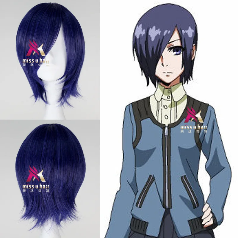 Новинка парик Tokyo Ghoul Touka Kirishima карнавальный костюм киришима тока женские короткие