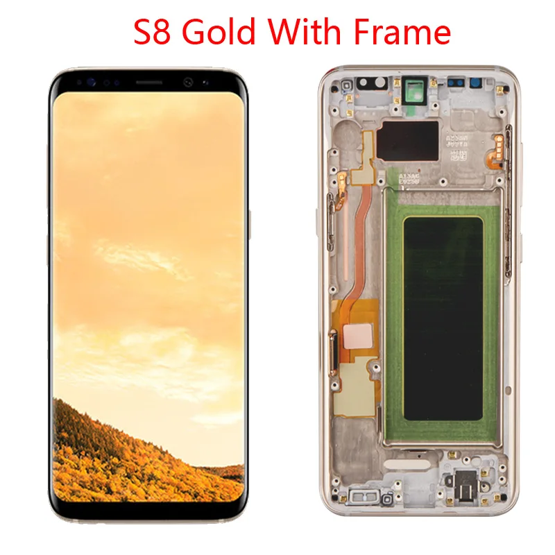 Оригинальный дисплейный модуль G950F G955 для SAMSUNG Galaxy S8 Plus дигитайзер сенсорного