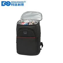 DENUONISS-mochila térmica de 20L, bolsa de refrigeración gruesa impermeable, grande, aislante, para Picnic