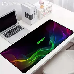 Gamer teclado almofada acer bonito mouse almofada xl kawaii acessórios mausepad gaming computador portátil tapetes do computador mousepad empresa tapete