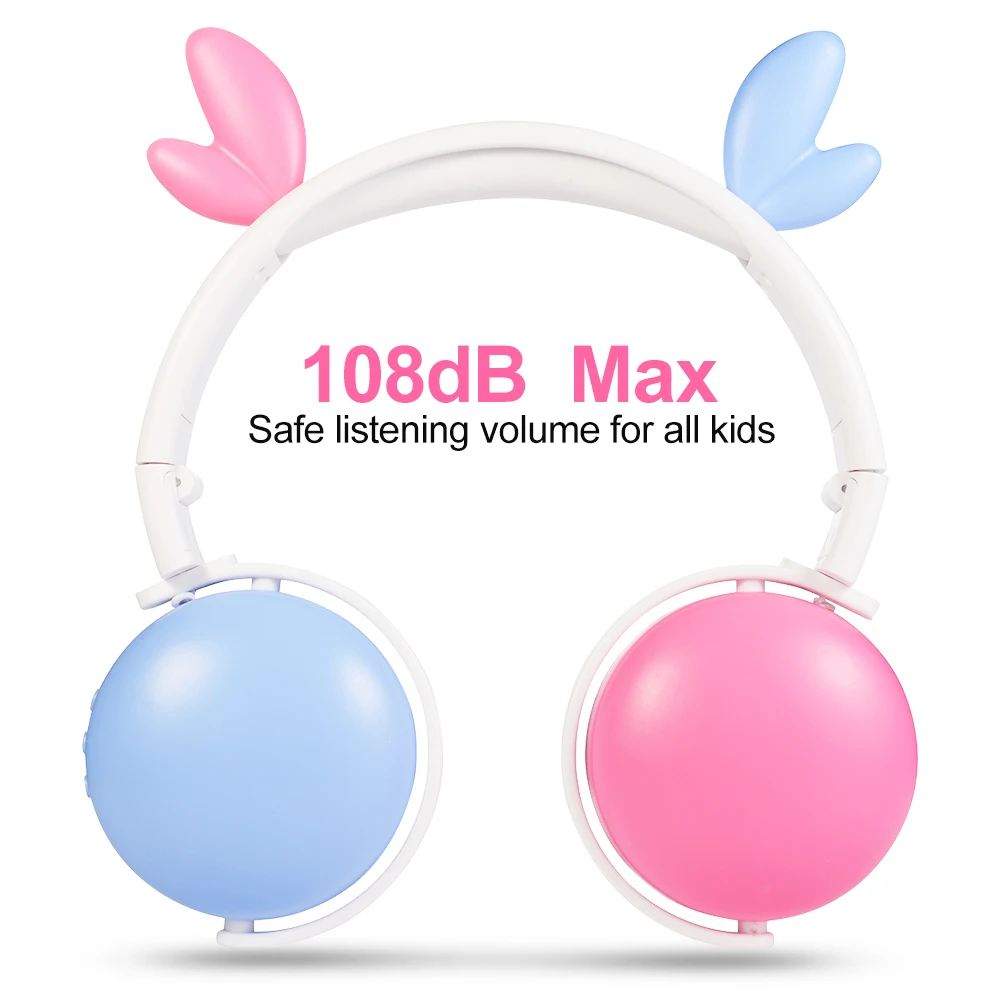 New Arrival Cat Ear Headphones Wireless Bluetooth 5 0 Young People Kids Headset With Mic Support 3 5mm Plug As Children Gift