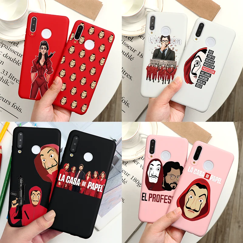 Милый Цветной силиконовый матовый чехол с рисунком для huawei P20 P30 mate 10 20 30 Honor 10i 20i 9X