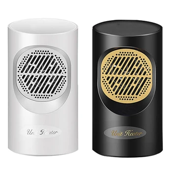 

Electric Heaters Fan Countertop Mini Home Room Handy Fast Power Saving Warmer for Winter PTC Ceramic Heating