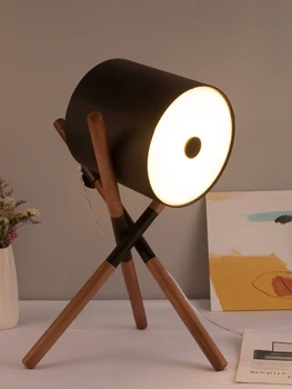 

Nordic floor lamp living room Nordic bedroom study simple light luxury postmodern vertical reading floor lamp