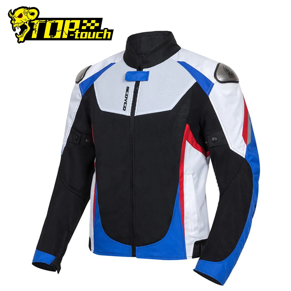 US $125.00 SCOYCO Motorcycle Jacket Men Summer Chaqueta Moto Jacket Protective Gear Reflective Motocross Jacket Motorcycle Protection Armor