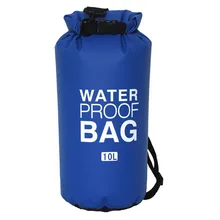 10л 20л Открытый ПВХ водонепроницаемый мешок сухой мешок пляж плавание Рафтинг Спорт Каякинг каноэ Сумка путешествия Кемпинг мешок сумки для хранения