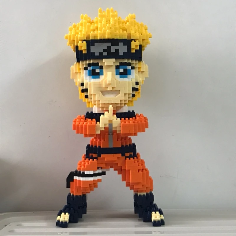 3d модель Balody из японского аниме Наруто Бруто ниндзя Хатаке Какаси алмазные мини