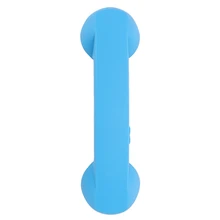 Bluetooth микрофон наушники синий телефон в ретро-стиле микрофон динамик телефонный звонок приемник-синий