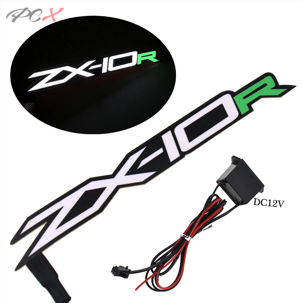 

Комплект обтекателей для мотоциклов, боковые наклейки, значок с холодсветильник том для KAWASAKI ZX-10R NINJA ZX10R 2011 12 13 2014