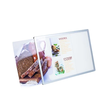 

A4 display stand menu sign stand led stand menu light box