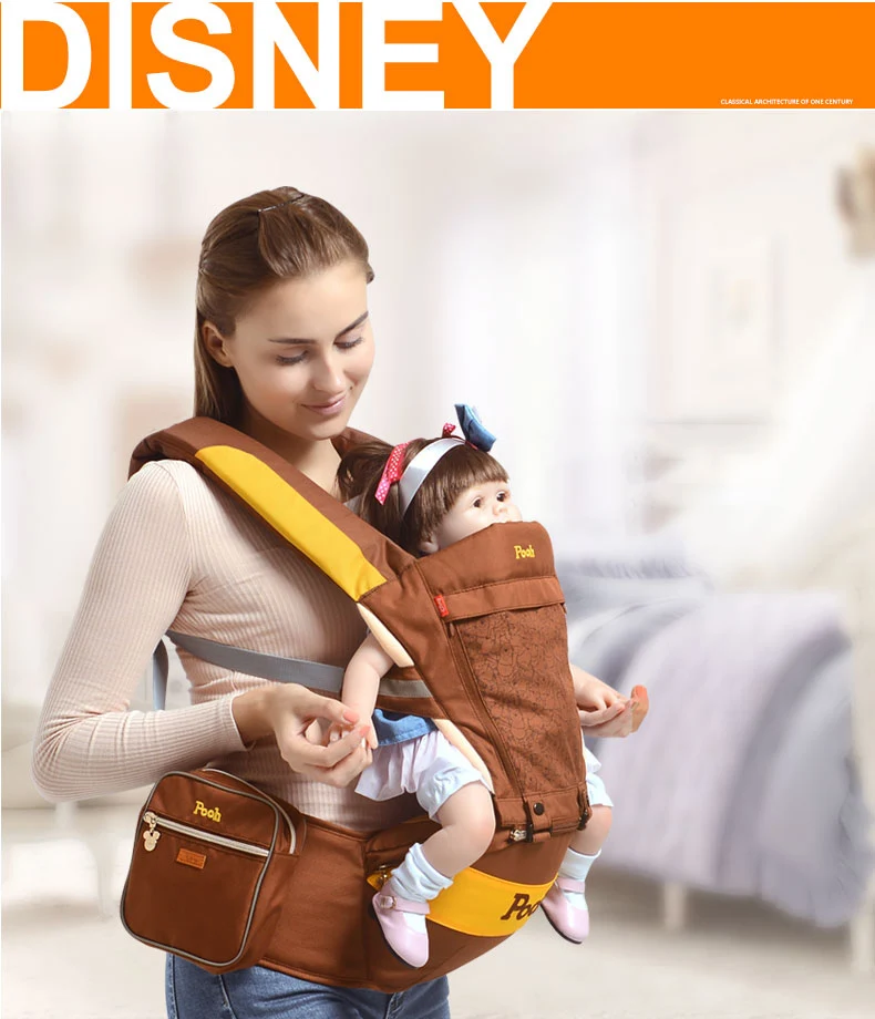 Эргорюкзак слинг Disney baby sling Carrier младенец Хипсит Перевозчик передний бортик Хипсит Baby Carrier Слинг кенгуру для ребенка путешествия 0-36 м хипсит кенгуру для новорожденного для новорожденных