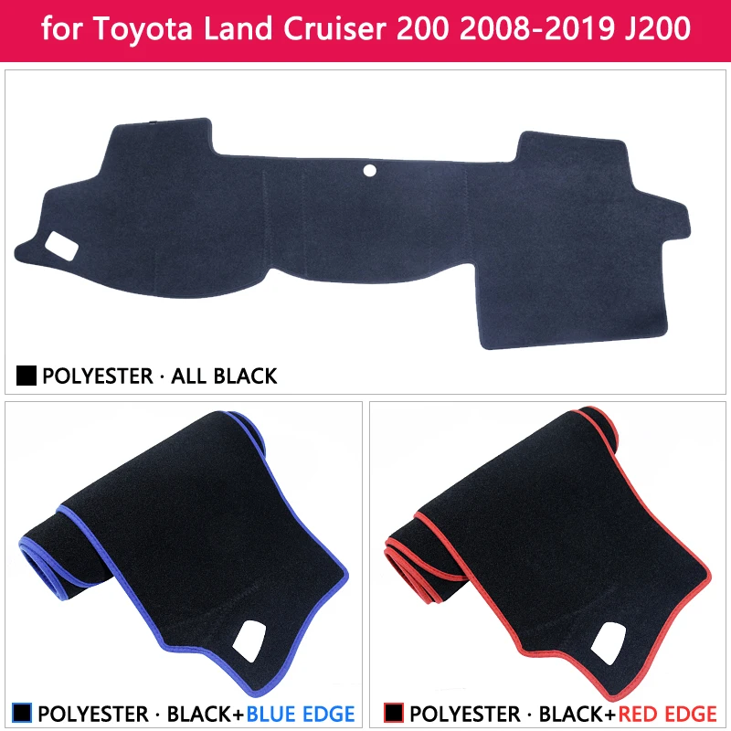 Защитная накладка на приборную панель для Toyota Land Cruiser 200 J200 2008~ автомобильные аксессуары приборная панель коврик от солнца 2010
