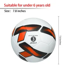 

Child Football Soccer Ball Official Size 3 Superior Soft TPU Child Competition Training Team Sports Ball Futbol Voetbal