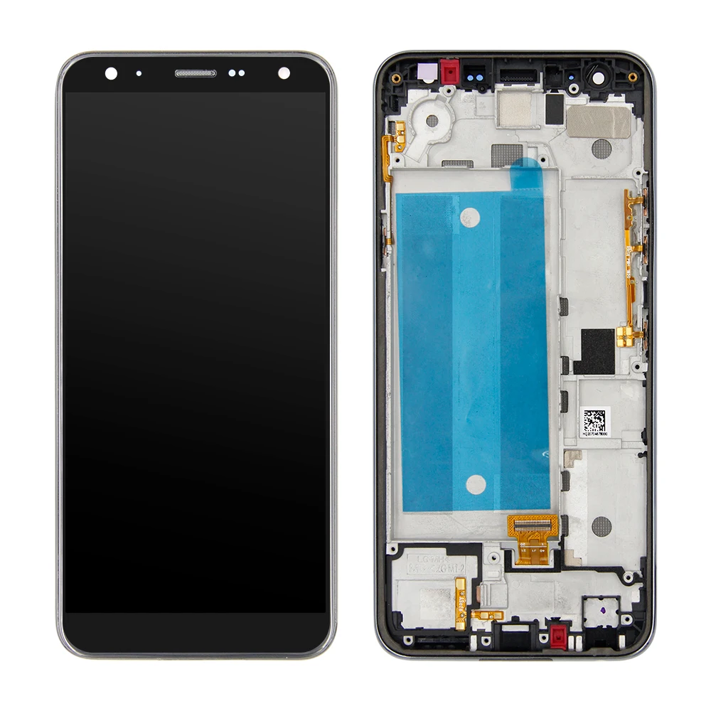 Для LG K40 X420 LMX420MM LMX420QN LMX420QM сенсорный ЖК экран дигитайзер Рамка|Экраны для