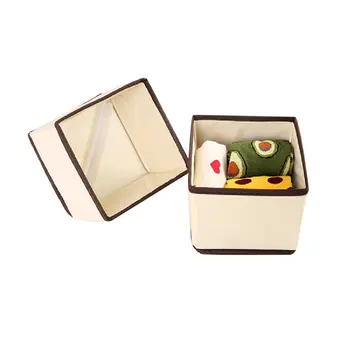 

Grids Clothcraft Desktop Drawer Organize Storage Box 6pcs Clean Room Organizer Cloth Cute Decoration Bedroom