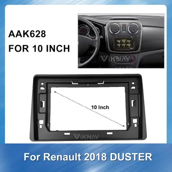 

10 INCH 2Din Car DVD Player frame Car Radio Fascia for Renault DUSTER 2018 facia panel mounting car panel Trim Installation Kit