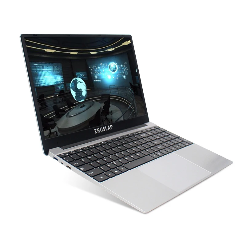 ZEUSLAP-15.6 Inch laptop Intel i7 8GB RAM 64GB 128GB 512GB 1TB SSD Notebook Windows 10 pro 1920X1080P Student gaming Laptop