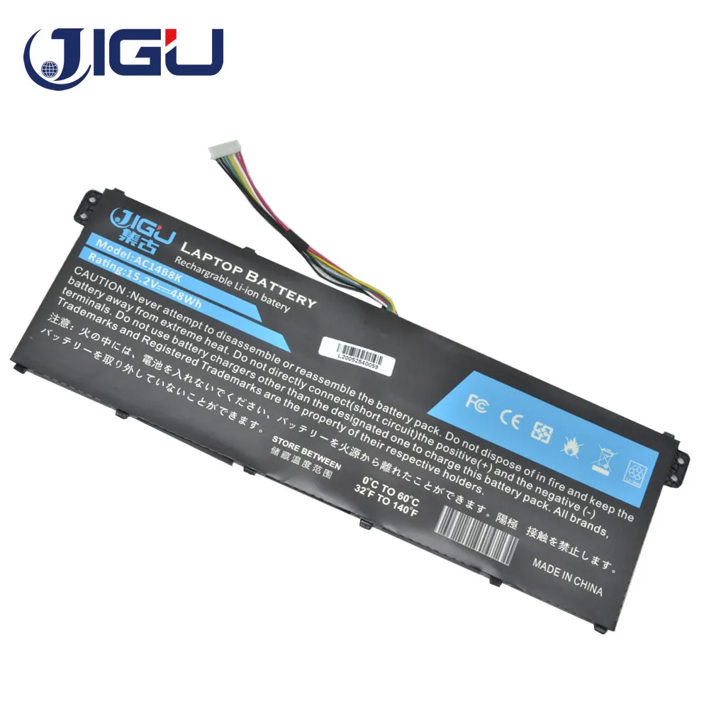 Аккумулятор JIGU для ноутбука AC14B8K 4ICP5/57/80 KT.0030G.004 ACER | Компьютеры и офис