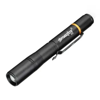 

Aluminum Alloy LED Double-sided Light Souce Pen Shape Flashlight