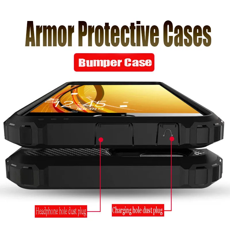 

Luxury Shockproof Bumper Case On The For Samsung Galaxy S10 S9 S8 Case Cover For Samsung S9 S8 S10e Plus Note 8 9 Silicone Case