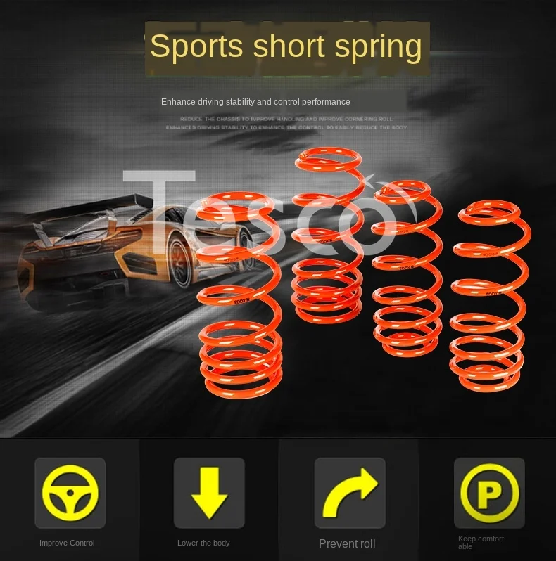 

Short spring Fit GK5, MG6 damping reduction modified
