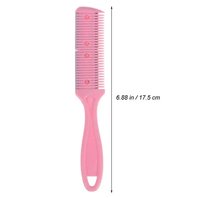 Dvuhstoronnij Rezec Dlya Volos Greben Nozhnicy Dlya Strizhki Metallicheskoe Lezvie Ralade Britva Dlya Dlinnyh I Korotkih Volos Chernyj Aliexpress Mobile