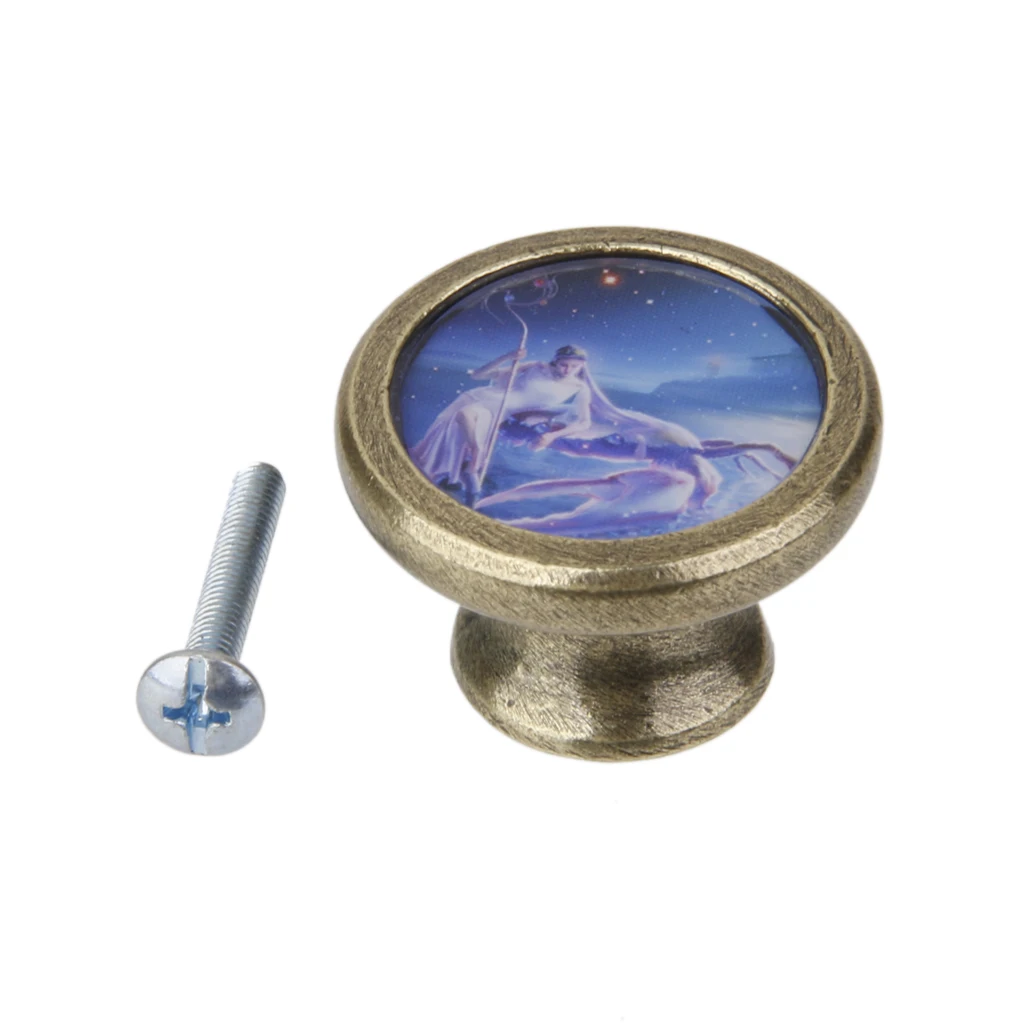 Assorted Vintage Brass Wardrobe Cabinet Door Cupboard Drawer Handle Knob