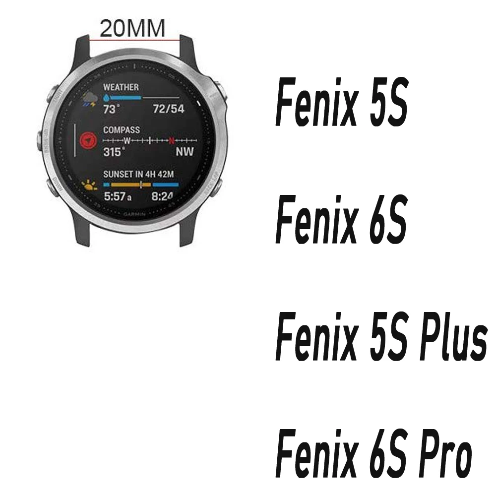 Garmin Fenix 7S 6S Pro  Ǹ Ʈ ġ Ʈ Fenix 5S/5S Plus       ׼