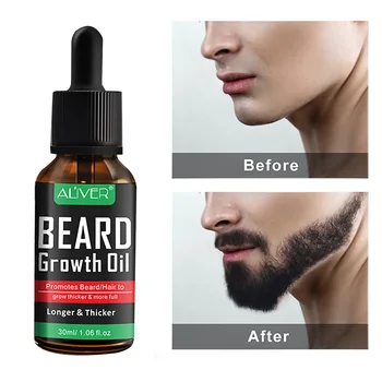 

30ml Essential Multi Use Beard Growth Oil Care Natural Universal Longer Conditioner Thicker Hair Loss Small Gentle Travel