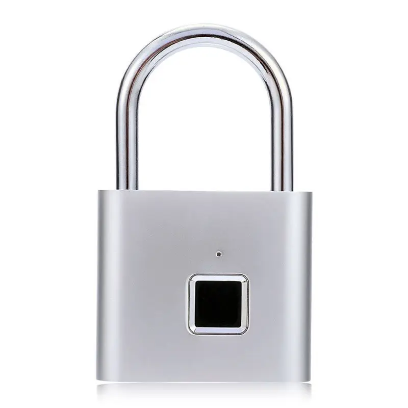 

Smart Fingerprint Lock USB Charge Padlock Quick Unlock Metal Keyless Anti-theft Security Digital Lock for Door Luggag