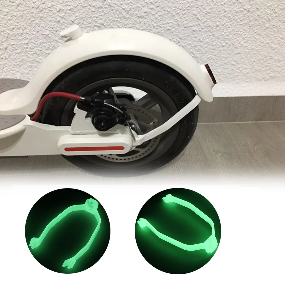 Задний флуоресцентный КРОНШТЕЙН БРЫЗГОВИКА жесткая опора для электрического скутера для Xiaomi Mijia M365/M365 Pro Аксессуары для скутера запчасти