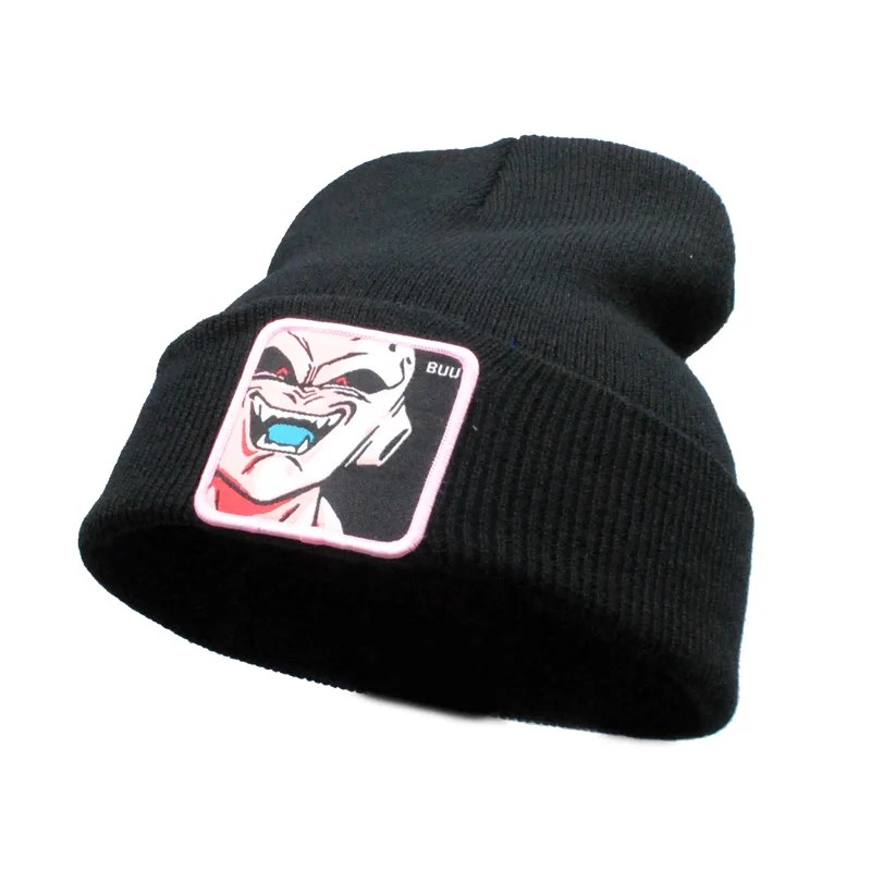 Аниме Majin Buu Beanies шапка вязаная Лыжная шляпа Dragon Ball Z хип-хоп чепчик унисекс Кепка для мужчин и женщин