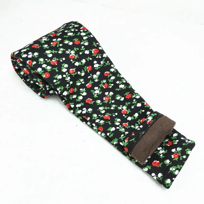 red flower Детская одежда для малышей; леггинсы для девочек; осенние бархатные штаны для мальчиков; зимняя одежда для девочек; теплые детские леггинсы; детские брюки - Цвет: red flower