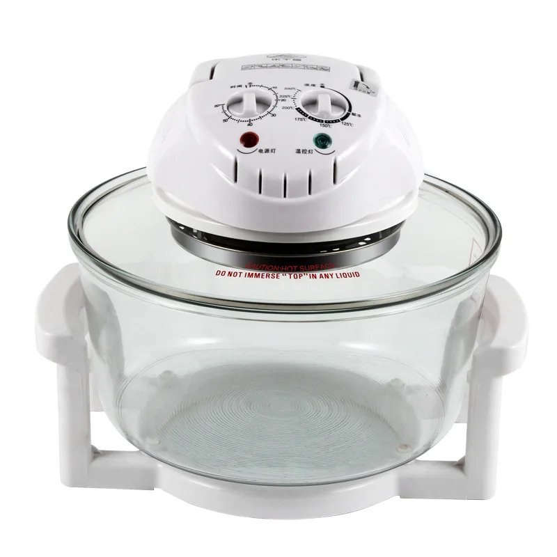 1pc 1300W Halogen Oven 12L Turbo Oven 220V Conventional Infrared Super Wave Oven Electric Fryer