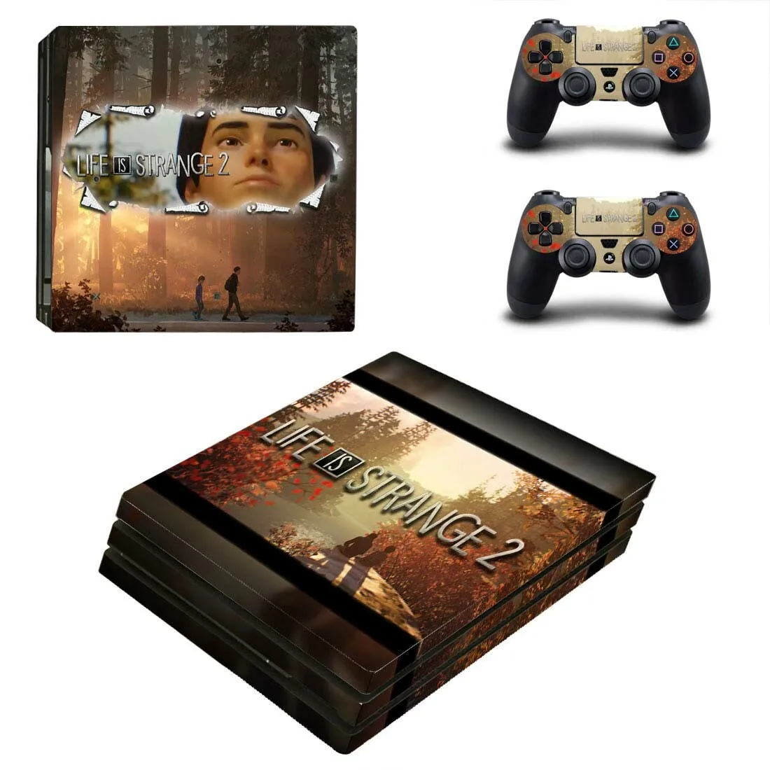 Life Is stranna 2 PS4 Pro стикер s PS 4 Play станция 4 Pro наклеивающиеся Переводные картинки для детей playstation 4 Pro консоль и контроллер